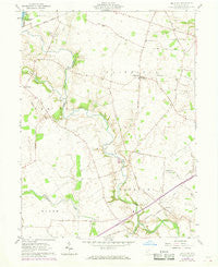 Big Plain Ohio Historical topographic map, 1:24000 scale, 7.5 X 7.5 Minute, Year 1961