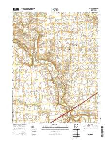 Big Plain Ohio Historical topographic map, 1:24000 scale, 7.5 X 7.5 Minute, Year 2013