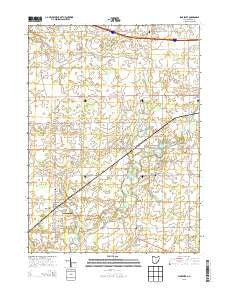 Blakeslee Ohio Historical topographic map, 1:24000 scale, 7.5 X 7.5 Minute, Year 2013