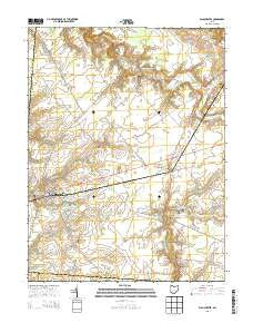 Blanchester Ohio Historical topographic map, 1:24000 scale, 7.5 X 7.5 Minute, Year 2013