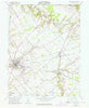 Blanchester Ohio Historical topographic map, 1:24000 scale, 7.5 X 7.5 Minute, Year 1961