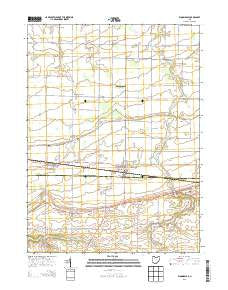 Bloomdale Ohio Historical topographic map, 1:24000 scale, 7.5 X 7.5 Minute, Year 2013
