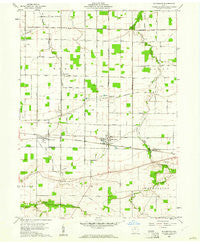 Bloomdale Ohio Historical topographic map, 1:24000 scale, 7.5 X 7.5 Minute, Year 1960