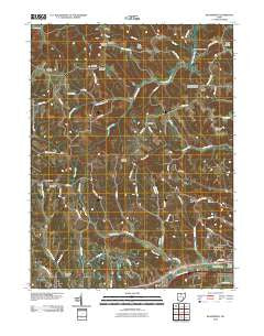 Bloomfield Ohio Historical topographic map, 1:24000 scale, 7.5 X 7.5 Minute, Year 2010