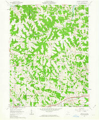 Bloomfield Ohio Historical topographic map, 1:24000 scale, 7.5 X 7.5 Minute, Year 1962