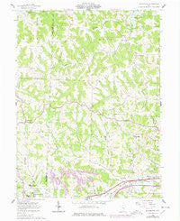 Bloomfield Ohio Historical topographic map, 1:24000 scale, 7.5 X 7.5 Minute, Year 1962