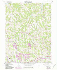 Bloomfield Ohio Historical topographic map, 1:24000 scale, 7.5 X 7.5 Minute, Year 1962