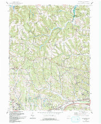 Bloomfield Ohio Historical topographic map, 1:24000 scale, 7.5 X 7.5 Minute, Year 1993