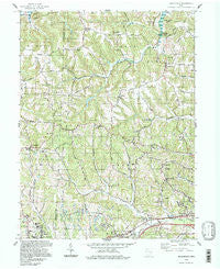Bloomfield Ohio Historical topographic map, 1:24000 scale, 7.5 X 7.5 Minute, Year 1994