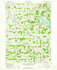 Blooming Grove Ohio Historical topographic map, 1:24000 scale, 7.5 X 7.5 Minute, Year 1961