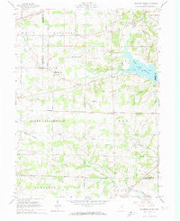 Blooming Grove Ohio Historical topographic map, 1:24000 scale, 7.5 X 7.5 Minute, Year 1961
