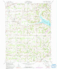 Blooming Grove Ohio Historical topographic map, 1:24000 scale, 7.5 X 7.5 Minute, Year 1961