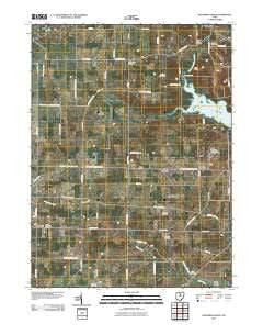 Blooming Grove Ohio Historical topographic map, 1:24000 scale, 7.5 X 7.5 Minute, Year 2010