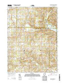 Blooming Grove Ohio Historical topographic map, 1:24000 scale, 7.5 X 7.5 Minute, Year 2013