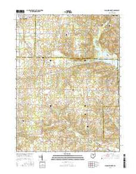 Blooming Grove Ohio Current topographic map, 1:24000 scale, 7.5 X 7.5 Minute, Year 2016
