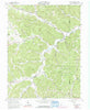 Blue Creek Ohio Historical topographic map, 1:24000 scale, 7.5 X 7.5 Minute, Year 1961