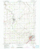 Bluffton Ohio Historical topographic map, 1:24000 scale, 7.5 X 7.5 Minute, Year 1960