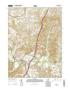 Bolivar Ohio Historical topographic map, 1:24000 scale, 7.5 X 7.5 Minute, Year 2013