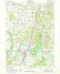 Bolivar Ohio Historical topographic map, 1:24000 scale, 7.5 X 7.5 Minute, Year 1951