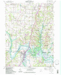 Bolivar Ohio Historical topographic map, 1:24000 scale, 7.5 X 7.5 Minute, Year 1994