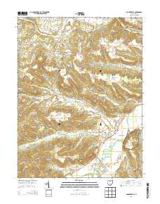 Bourneville Ohio Historical topographic map, 1:24000 scale, 7.5 X 7.5 Minute, Year 2013