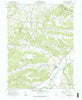 Bourneville Ohio Historical topographic map, 1:24000 scale, 7.5 X 7.5 Minute, Year 1961