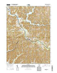 Bowerston Ohio Historical topographic map, 1:24000 scale, 7.5 X 7.5 Minute, Year 2013
