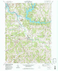 Bowerston Ohio Historical topographic map, 1:24000 scale, 7.5 X 7.5 Minute, Year 1994