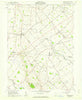 Bowersville Ohio Historical topographic map, 1:24000 scale, 7.5 X 7.5 Minute, Year 1961