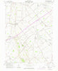 Bowersville Ohio Historical topographic map, 1:24000 scale, 7.5 X 7.5 Minute, Year 1961