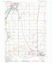 Bowling Green North Ohio Historical topographic map, 1:24000 scale, 7.5 X 7.5 Minute, Year 1958