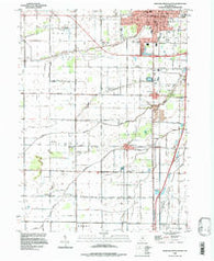 Bowling Green South Ohio Historical topographic map, 1:24000 scale, 7.5 X 7.5 Minute, Year 1994