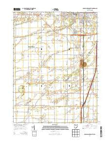 Bowling Green South Ohio Historical topographic map, 1:24000 scale, 7.5 X 7.5 Minute, Year 2013