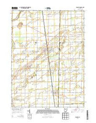 Bradner Ohio Historical topographic map, 1:24000 scale, 7.5 X 7.5 Minute, Year 2013