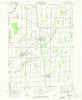 Bradner Ohio Historical topographic map, 1:24000 scale, 7.5 X 7.5 Minute, Year 1969