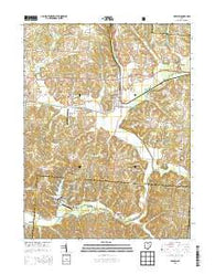 Bremen Ohio Historical topographic map, 1:24000 scale, 7.5 X 7.5 Minute, Year 2013