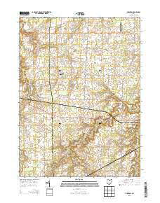 Brighton Ohio Historical topographic map, 1:24000 scale, 7.5 X 7.5 Minute, Year 2013
