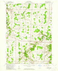 Brighton Ohio Historical topographic map, 1:24000 scale, 7.5 X 7.5 Minute, Year 1960