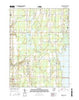Bristolville Ohio Current topographic map, 1:24000 scale, 7.5 X 7.5 Minute, Year 2016
