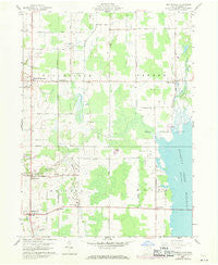 Bristolville Ohio Historical topographic map, 1:24000 scale, 7.5 X 7.5 Minute, Year 1960