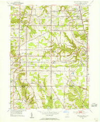 Broadview Heights Ohio Historical topographic map, 1:24000 scale, 7.5 X 7.5 Minute, Year 1953