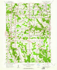 Broadview Heights Ohio Historical topographic map, 1:24000 scale, 7.5 X 7.5 Minute, Year 1953