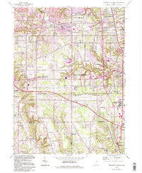 Broadview Heights Ohio Historical topographic map, 1:24000 scale, 7.5 X 7.5 Minute, Year 1994
