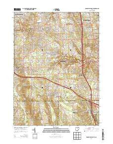 Broadview Heights Ohio Historical topographic map, 1:24000 scale, 7.5 X 7.5 Minute, Year 2013