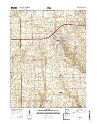 Brookville Ohio Historical topographic map, 1:24000 scale, 7.5 X 7.5 Minute, Year 2013