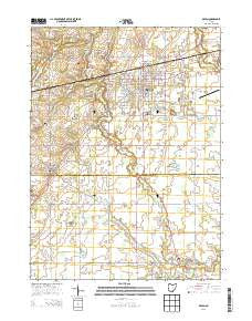 Bryan Ohio Historical topographic map, 1:24000 scale, 7.5 X 7.5 Minute, Year 2013