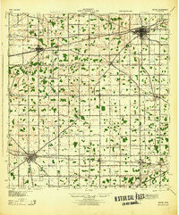 Bryan Ohio Historical topographic map, 1:62500 scale, 15 X 15 Minute, Year 1943