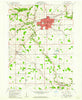 Bryan Ohio Historical topographic map, 1:24000 scale, 7.5 X 7.5 Minute, Year 1960