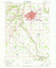 Bryan Ohio Historical topographic map, 1:24000 scale, 7.5 X 7.5 Minute, Year 1960