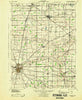 Bucyrus Ohio Historical topographic map, 1:62500 scale, 15 X 15 Minute, Year 1943